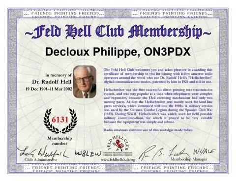 feld hell club membership